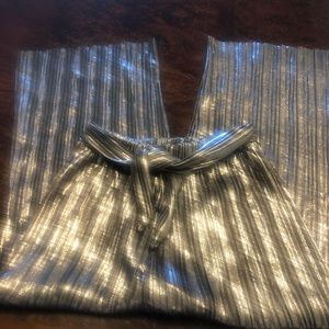 NWOT Zara kids wide leg pleated slacks